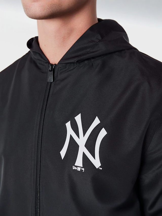 New Era, MLB Coaches' Jacket New York Yankees, black, Image 3 of 4