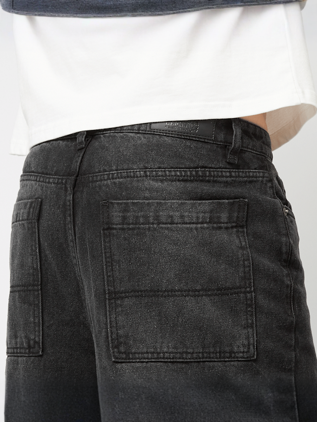 Urban Classics, Tapered Heavy Ounce Baggy Jeans, grey, Image 4 of 5