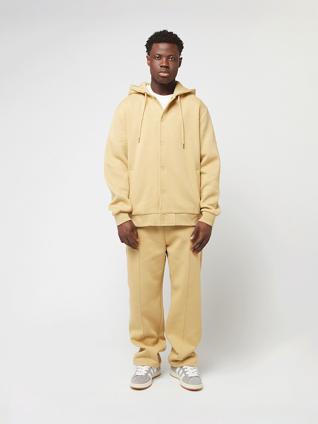 Urban Classics, Fluffy Fleece Hoodjacket, beige, Image 4 of 4