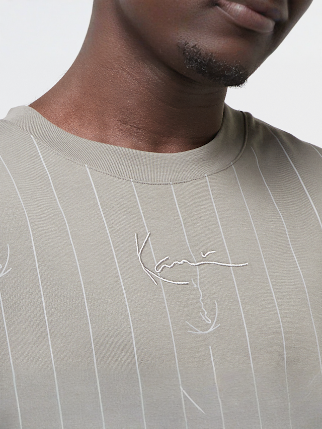 Karl Kani, Small Signature Logo Pinstripe, grey, Image 3 of 4