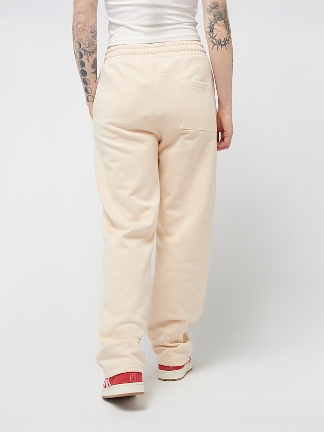SNIPES, Small Logo Straight Sweat Pants, beige, Image 2 of 5
