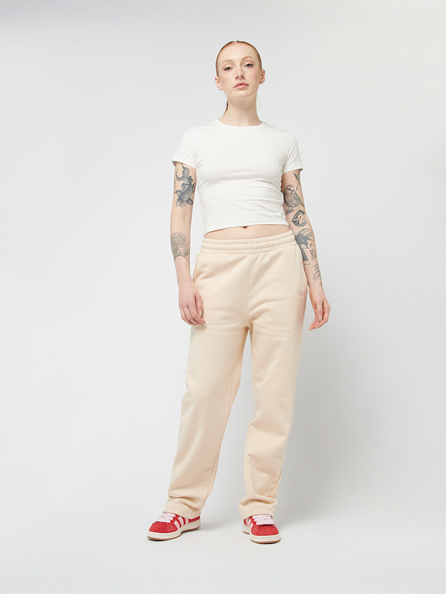 SNIPES, Small Logo Straight Sweat Pants, beige, Image 5 of 5
