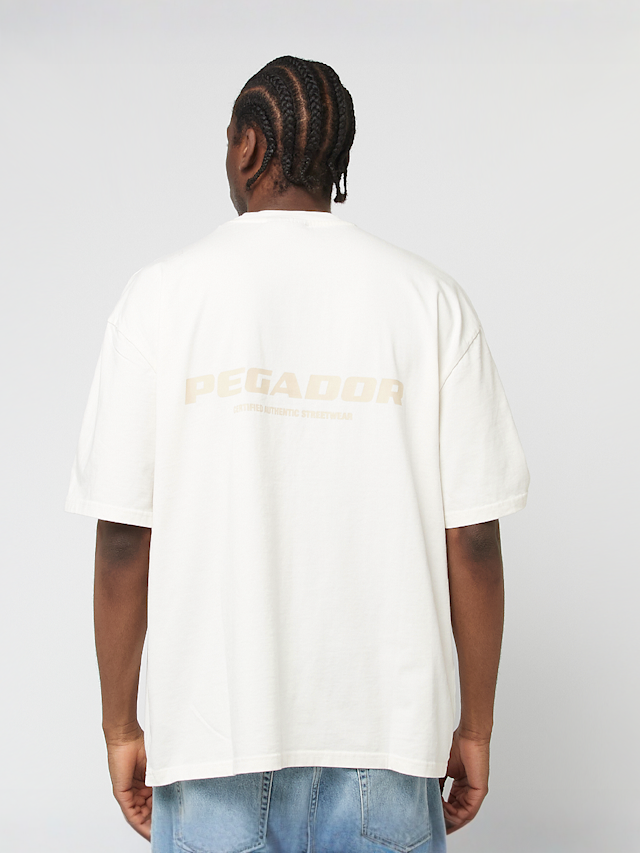 Pegador, Colne Logo Oversized Tee, beige, Image 1 of 5