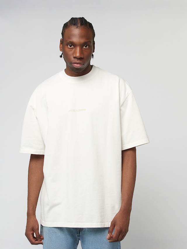 Pegador, Colne Logo Oversized Tee, beige, Image 2 of 5