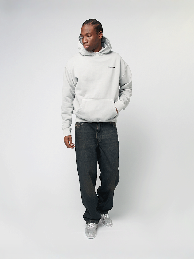 Pegador, Logo Oversized Hoodie, grey, Image 4 of 4