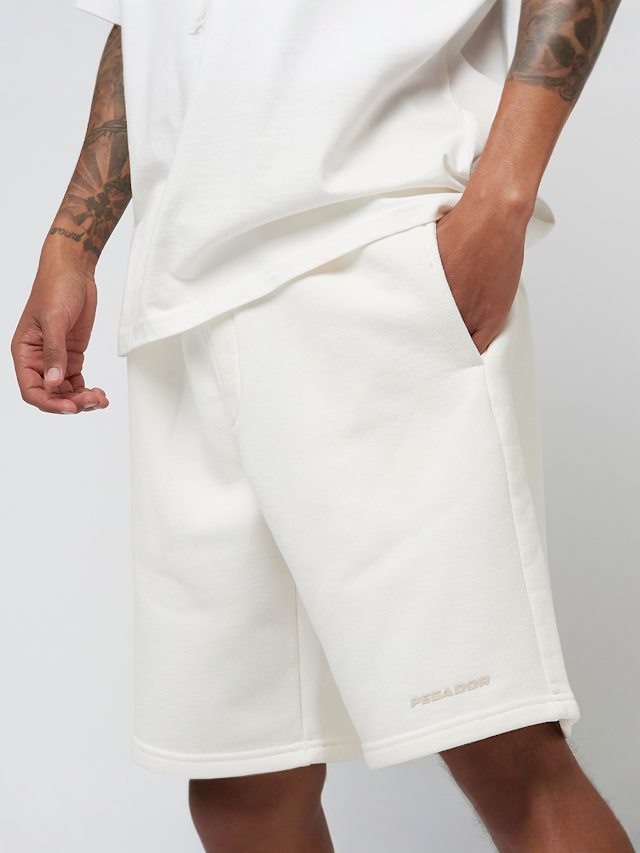 Pegador, Logo Heavy Sweat Shorts, beige, Image 3 of 4