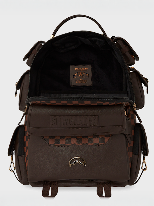 SPRAYGROUND, Spec OPS Pixel Emboss Backpack, brown, Image 5 of 9