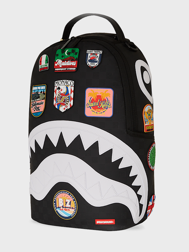 SPRAYGROUND, Global Mogul Billionaire Backpack, black, Image 2 of 11