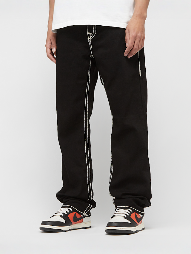 True Religion, Ricky Relaxed Straight Jeans, black, Image 1 of 5