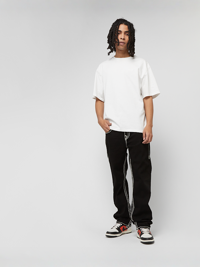 True Religion, Ricky Relaxed Straight Jeans, black, Image 5 of 5