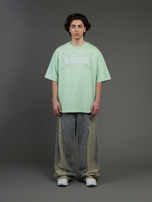 SNIPES, Snipes Studs Oversized Tee, green, Image 5 of 5