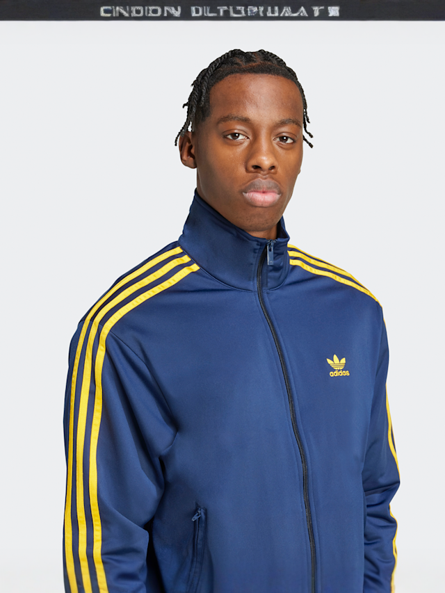 adidas Originals, adicolor Firebird Track Jacket, blue, Image 3 of 5