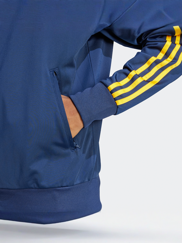 adidas Originals, adicolor Firebird Track Jacket, blue, Image 4 of 5