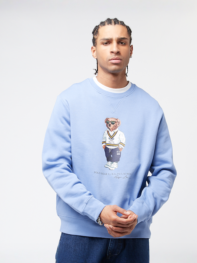 Polo Ralph Lauren, Long Sleeve Sweatshirt, blue, Image 1 of 4