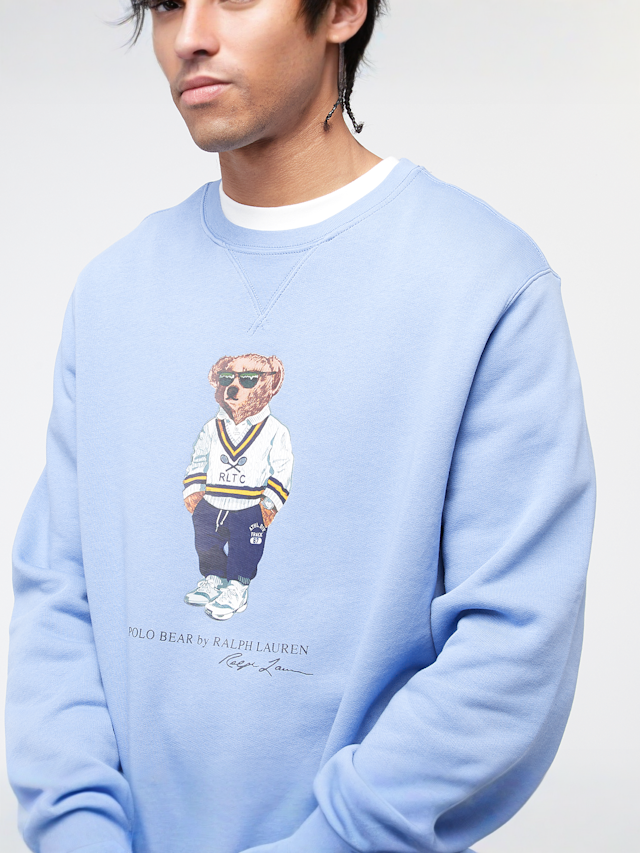 Polo Ralph Lauren, Long Sleeve Sweatshirt, blue, Image 3 of 4