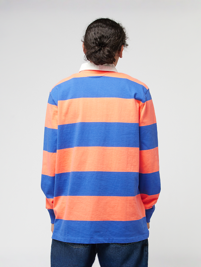 Polo Ralph Lauren, Long Sleeve Rugby Polo Shirt, multi-colour, Image 2 of 4