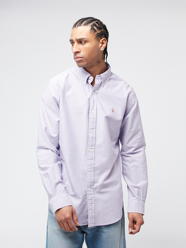 Polo Ralph Lauren, Long Sleeve Sport Shirt, purple, Image 1 of 4