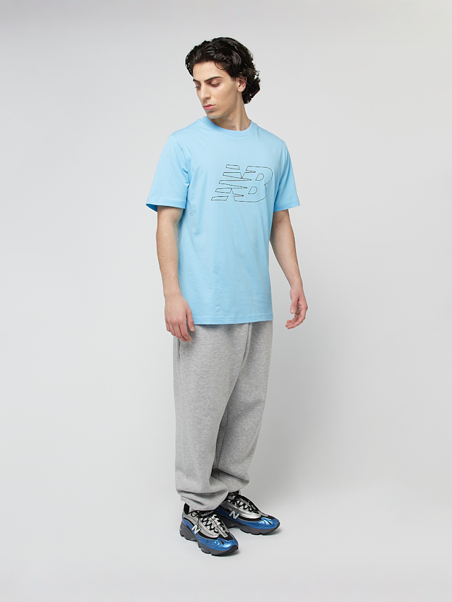 New Balance, Flying T-Shirt, blue, Image 4 of 4