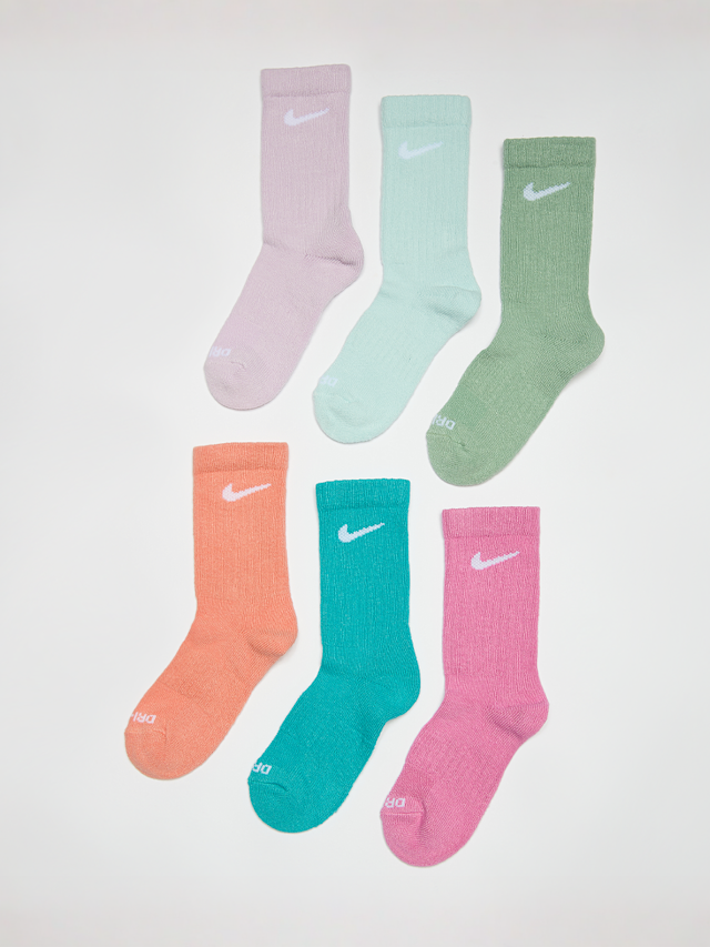 Nike, 6 PACK - Performance Basic Crew, multi-colour, Image 1 of 2