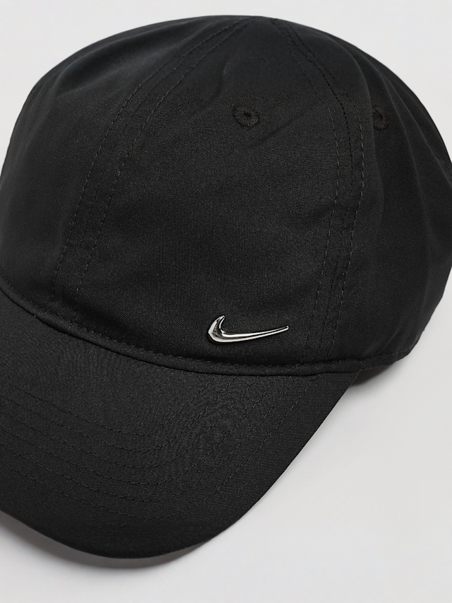 Nike, Dri-Fit Metal Swoosh Club Cap, black, Image 4 of 4