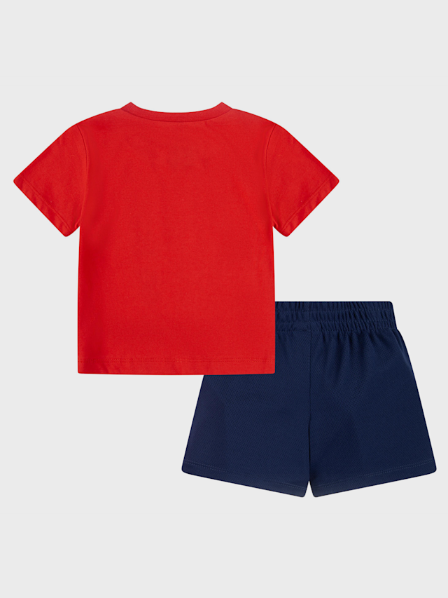 Nike, Graphic Tee and Shorts Set, red, Image 2 of 3
