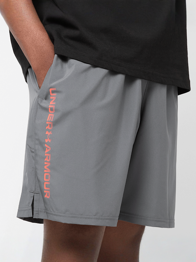 Under Armour, Tech Woven Wordmark Short, grey, Image 3 of 4