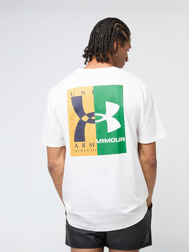 Under Armour, Evol Logo Shortsleeve Shirt, white, Image 1 of 5