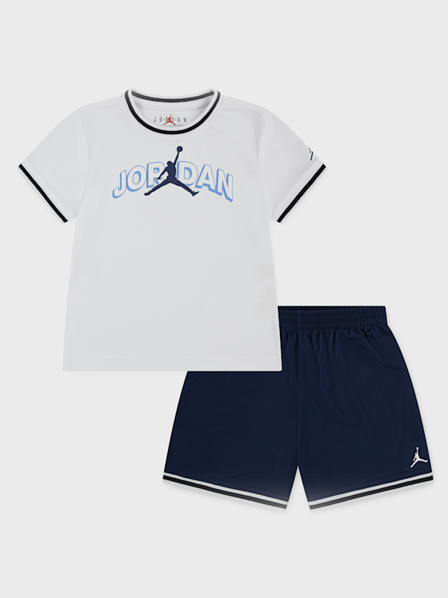 Jordan, JDB Matching Taping Mesh Short Set, blue, Image 1 of 5