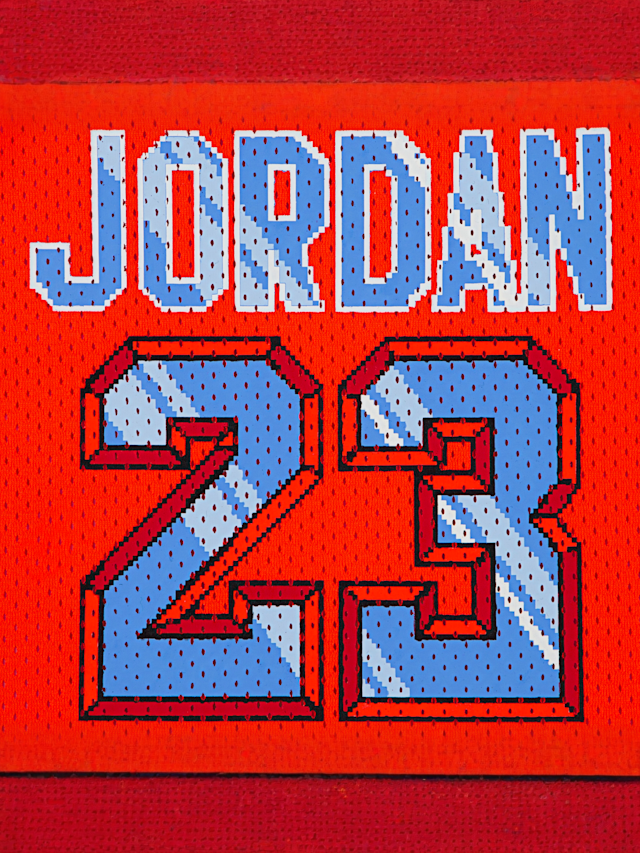 Jordan, 23 Trikot Shorts Set (2 Piece), red, Image 3 of 5