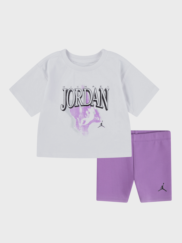 Jordan, JDG Retro 1984 Bike Short Set, purple, Image 1 of 4