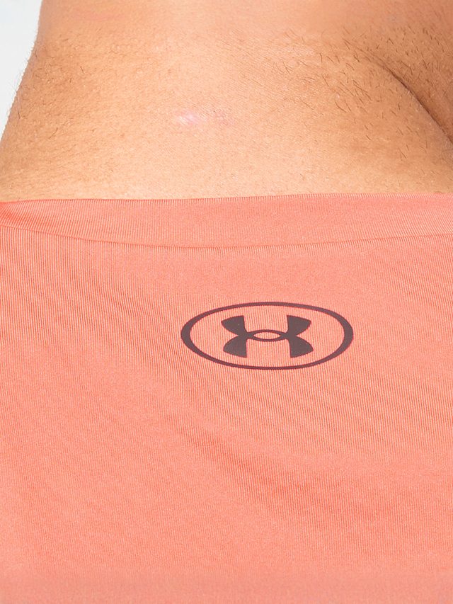 Under Armour, Heatgear Fitted Shortsleeve, orange, Image 4 of 5