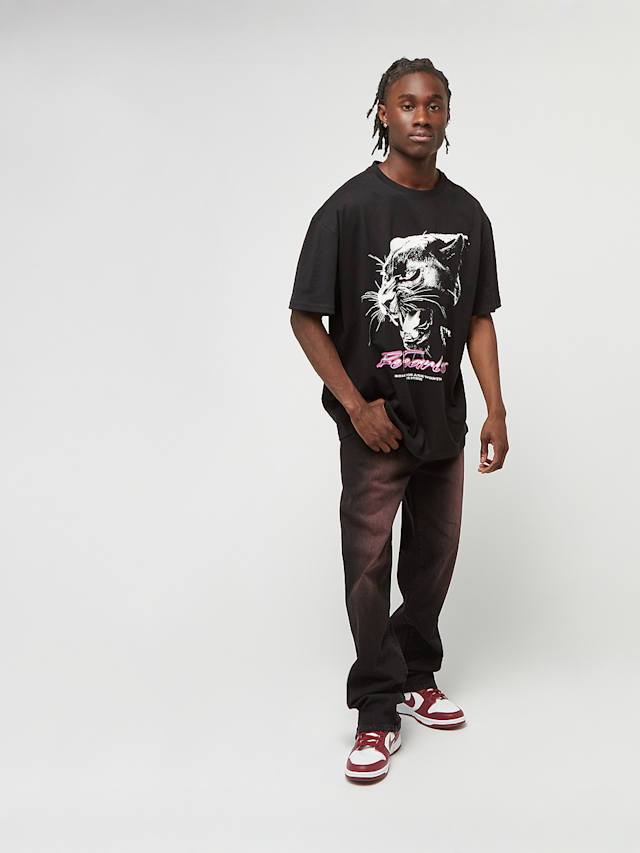 Mister Tee, Be Fearless Oversize Tee, black, Image 4 of 4
