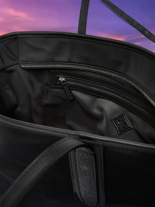 MCM x SNIPES, Liz Shopper Medium, black, Image 5 of 8