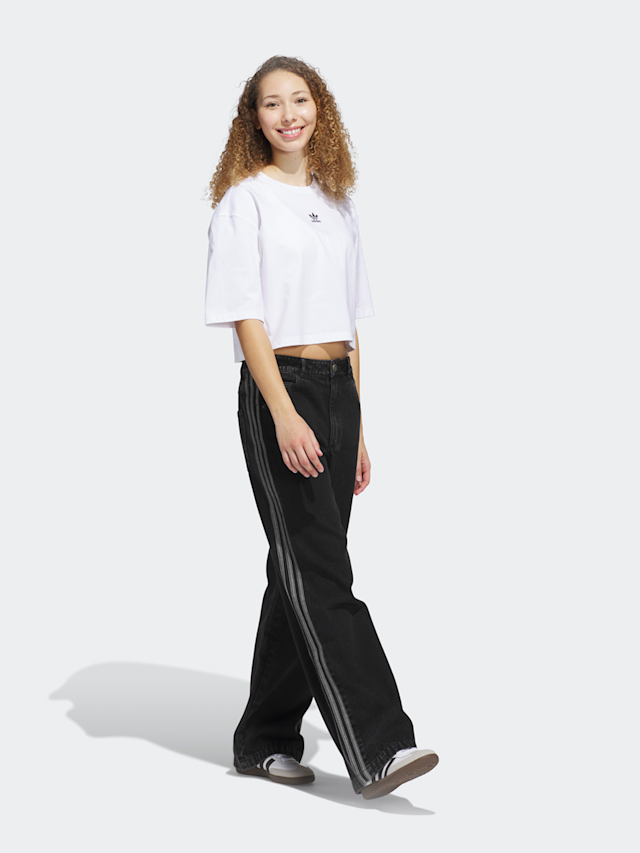 adidas Originals, Essentials Crop T-Shirt, white, Image 5 of 5
