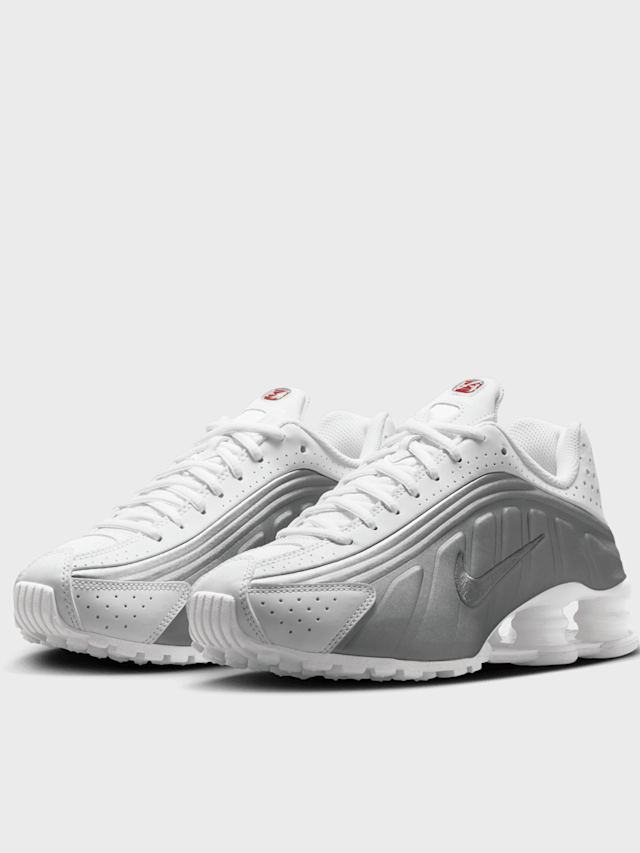 Nike, Shox R4 (GS), white, Image 4 of 9