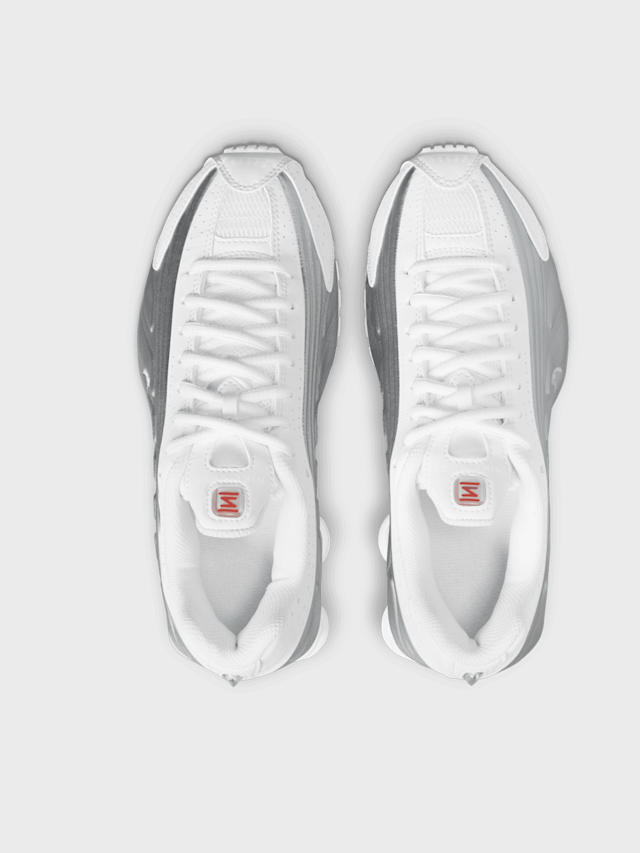 Nike, Shox R4 (GS), white, Image 6 of 9