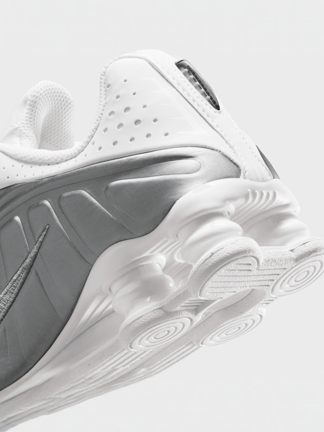 Nike, Shox R4 (GS), white, Image 7 of 9