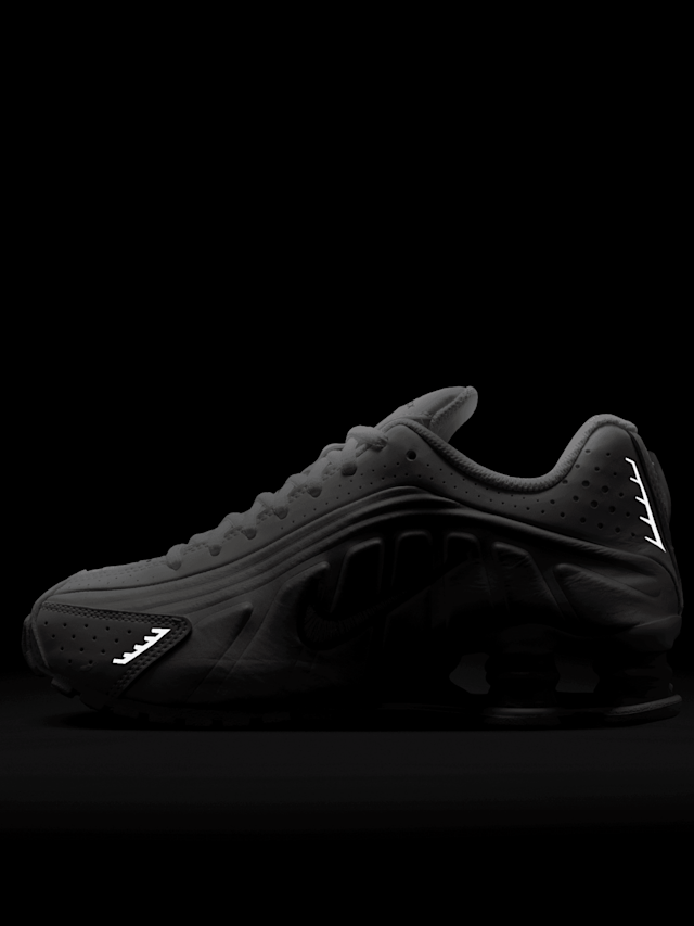 Nike, Shox R4 (GS), white, Image 9 of 9
