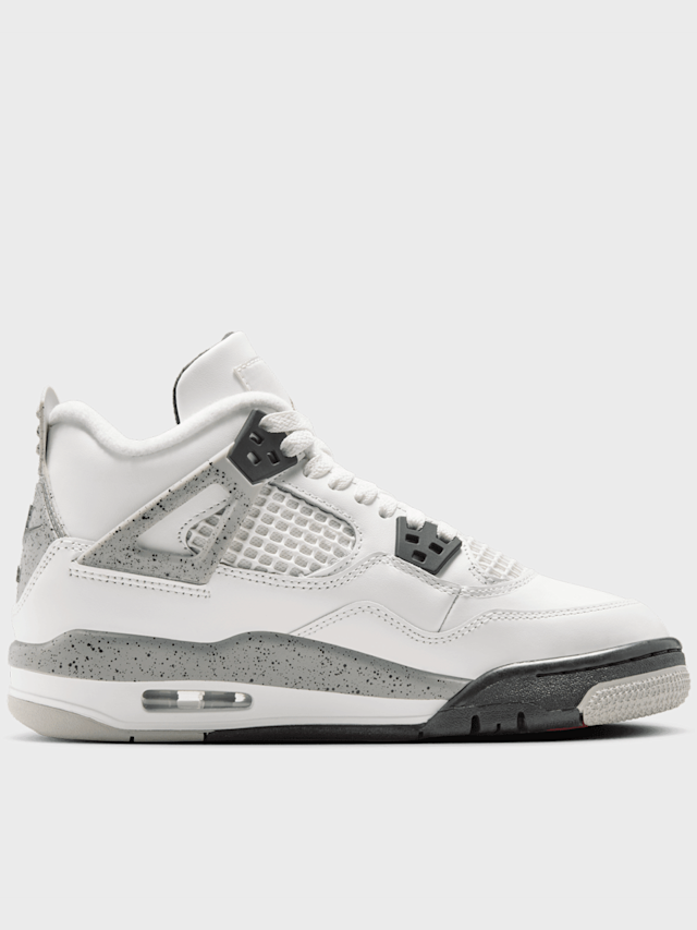 Jordan, Air Jordan 4 Retro OG "White Cement" (GS), white, Image 2 of 9