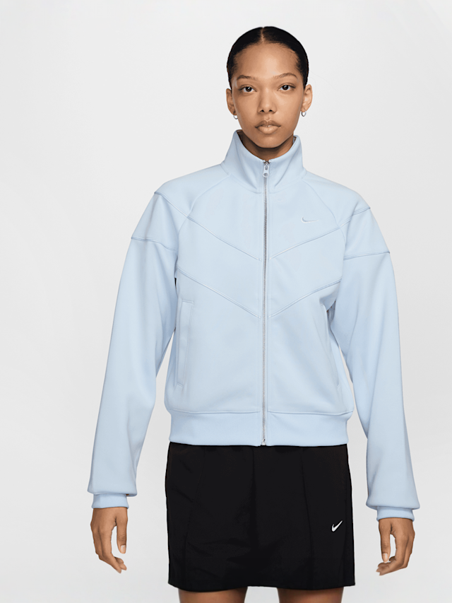 Nike, Sportswear Windrunner Poly Knit Jacket, blue, Image 1 of 3