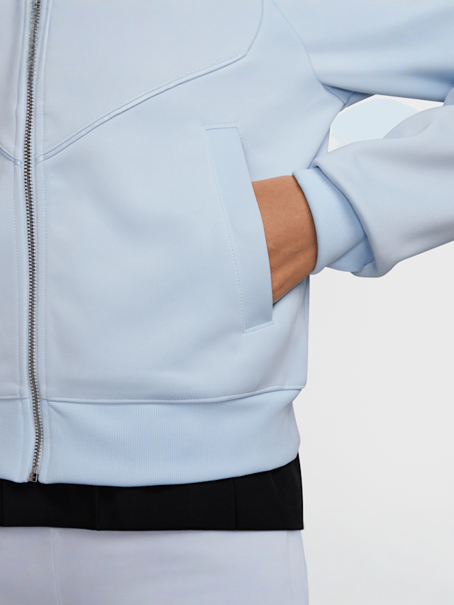 Nike, Sportswear Windrunner Poly Knit Jacket, blue, Image 3 of 3