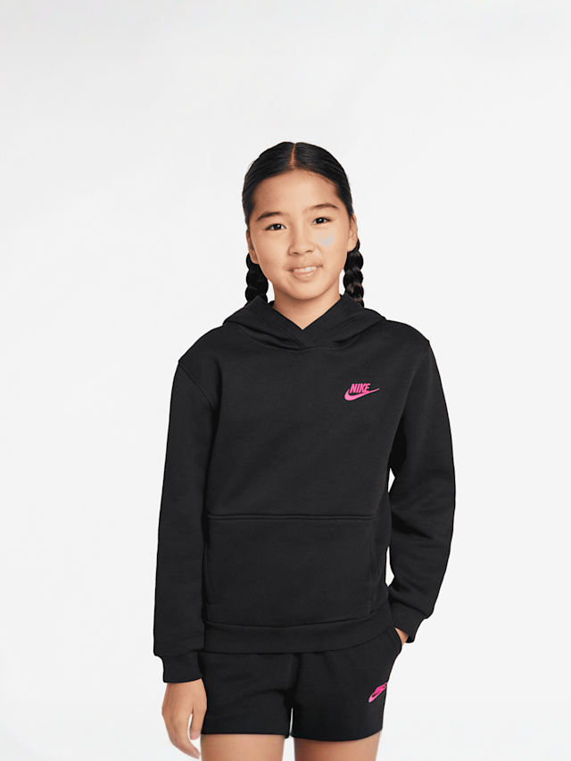 Nike, Junior Sportswear Club Fleece Hoodie, black, Image 1 of 3