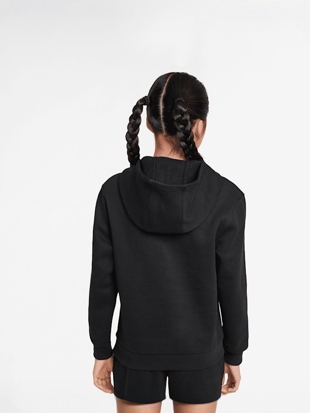 Nike, Junior Sportswear Club Fleece Hoodie, black, Image 2 of 3