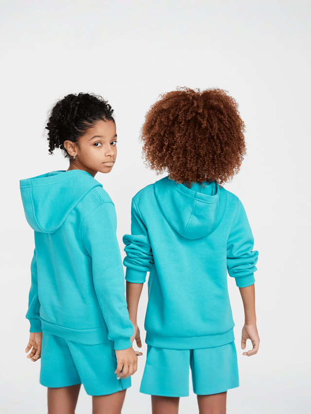 Nike, Junior Sportswear Club Fleece Hoodie, blue, Image 2 of 7
