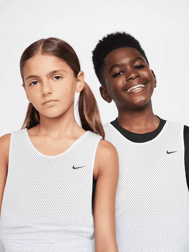Nike, Dri-Fit Reversible Jersey Tank, white, Image 3 of 6