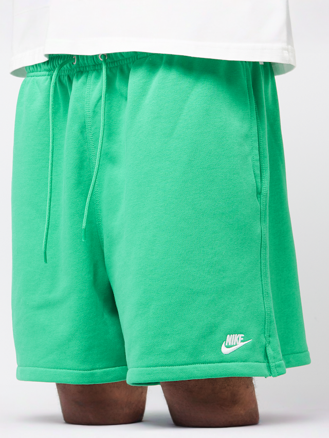 Nike, Club Flow French-Terry Shorts, green, Image 3 of 5