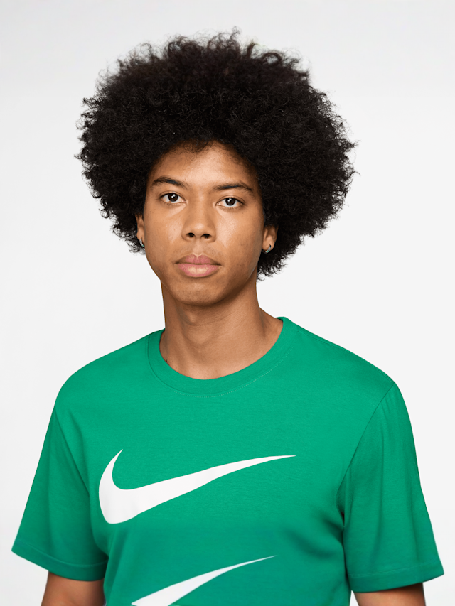 Nike, Sportswear Tee Icon Swoosh, green, Image 3 of 3
