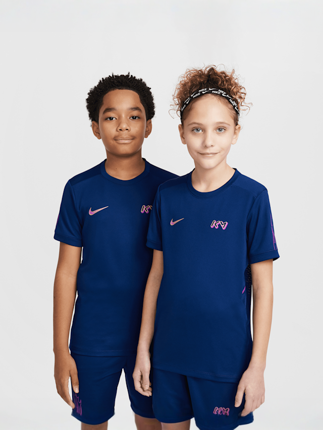Nike, Kylian Mbappe KM Academy25 Dri-FIT Jersey, blue, Image 1 of 8