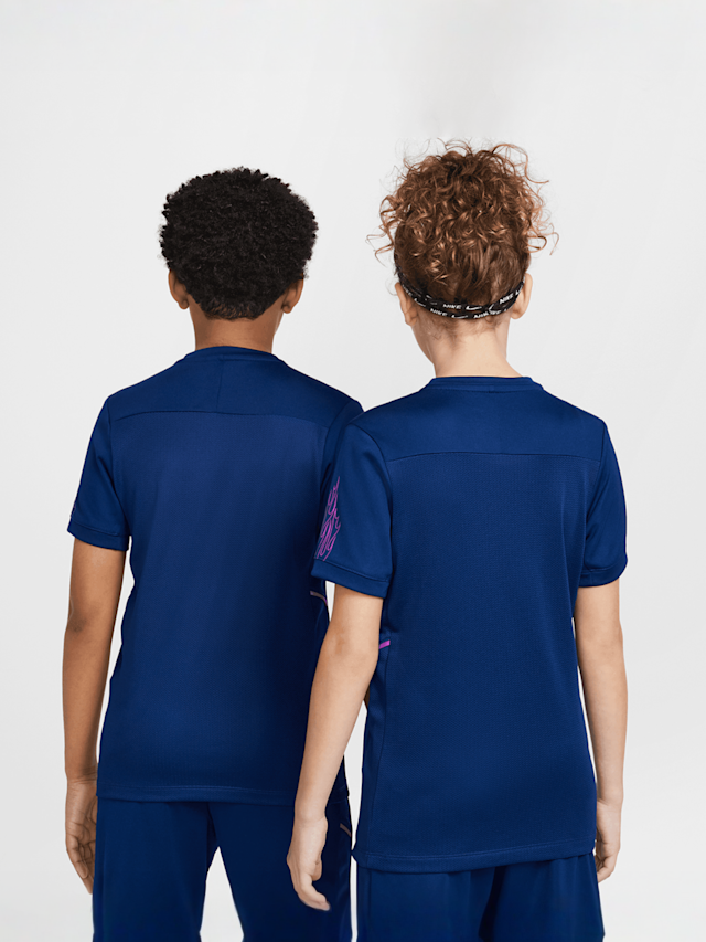 Nike, Kylian Mbappe KM Academy25 Dri-FIT Jersey, blue, Image 2 of 8