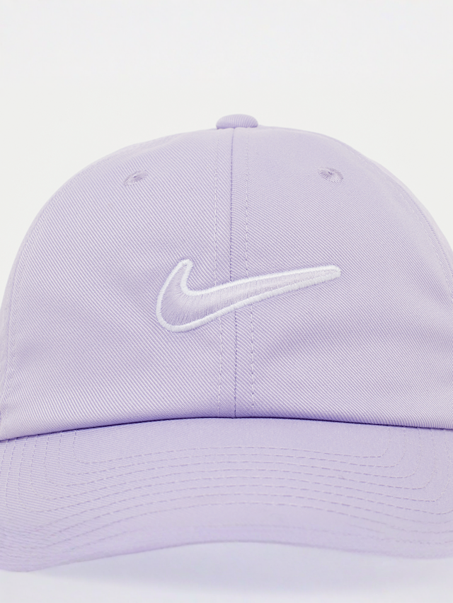 Nike, Club Unstructured Swoosh Cap, purple, Image 4 of 4
